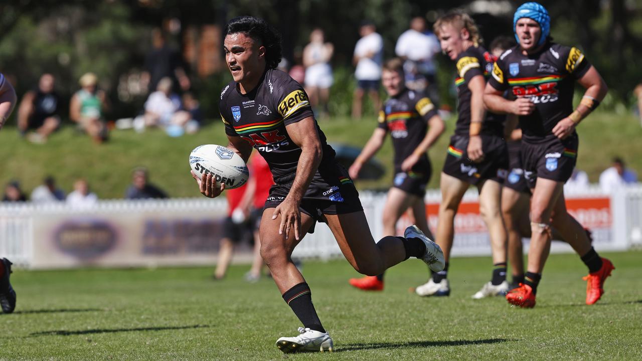 Mason Teague was the best on ground for the Panthers. Picture: Richard Dobson