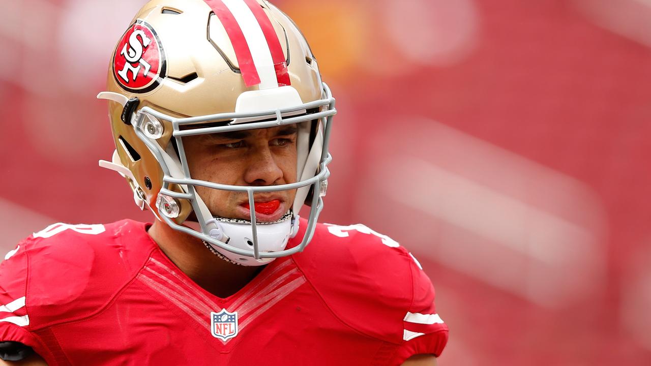 SF 49ers' Jarryd Hayne fumbles first NFL punt return (video) - Sports  Illustrated