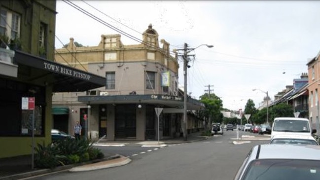 The Eveleigh Hotel on Abercrombie St.