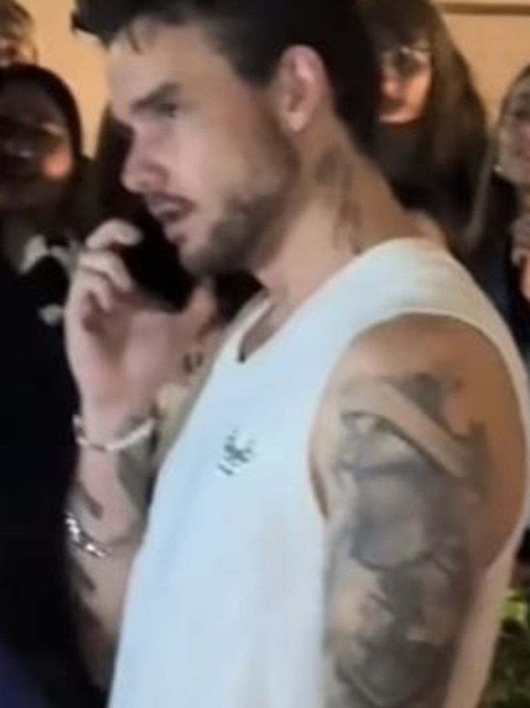 One of the last photos of Liam Payne, taken by a fan in Argentina. Picture: Supplied