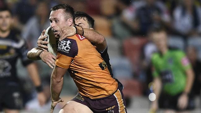 Turpin scored the winning try against North Queensland. Photo by Ian Hitchcock/Getty Images.