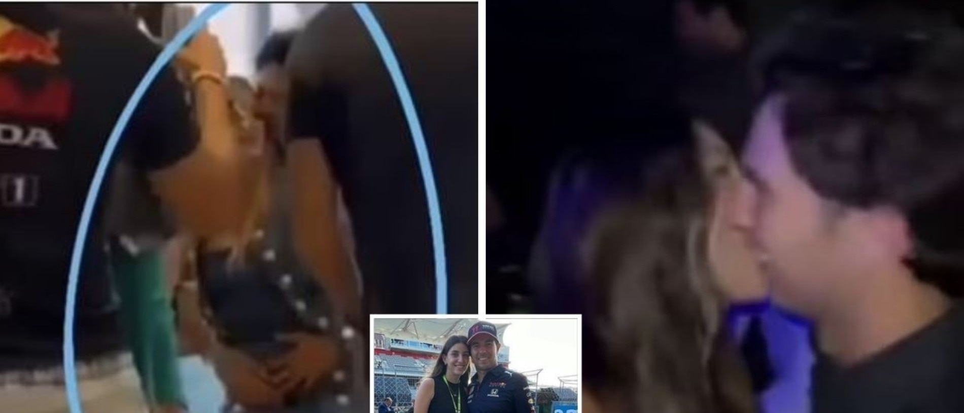 Sergio Perez caught with another woman on video, says sorry to wife F1 news 2022 picture