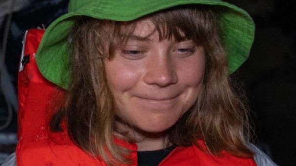 Swedish activist, Greta Thundberg, seen for the first time after being captured  off the coast of Gaza. Source - https://x.com/IsraelMFA/status/1931902793427603580/photo/1