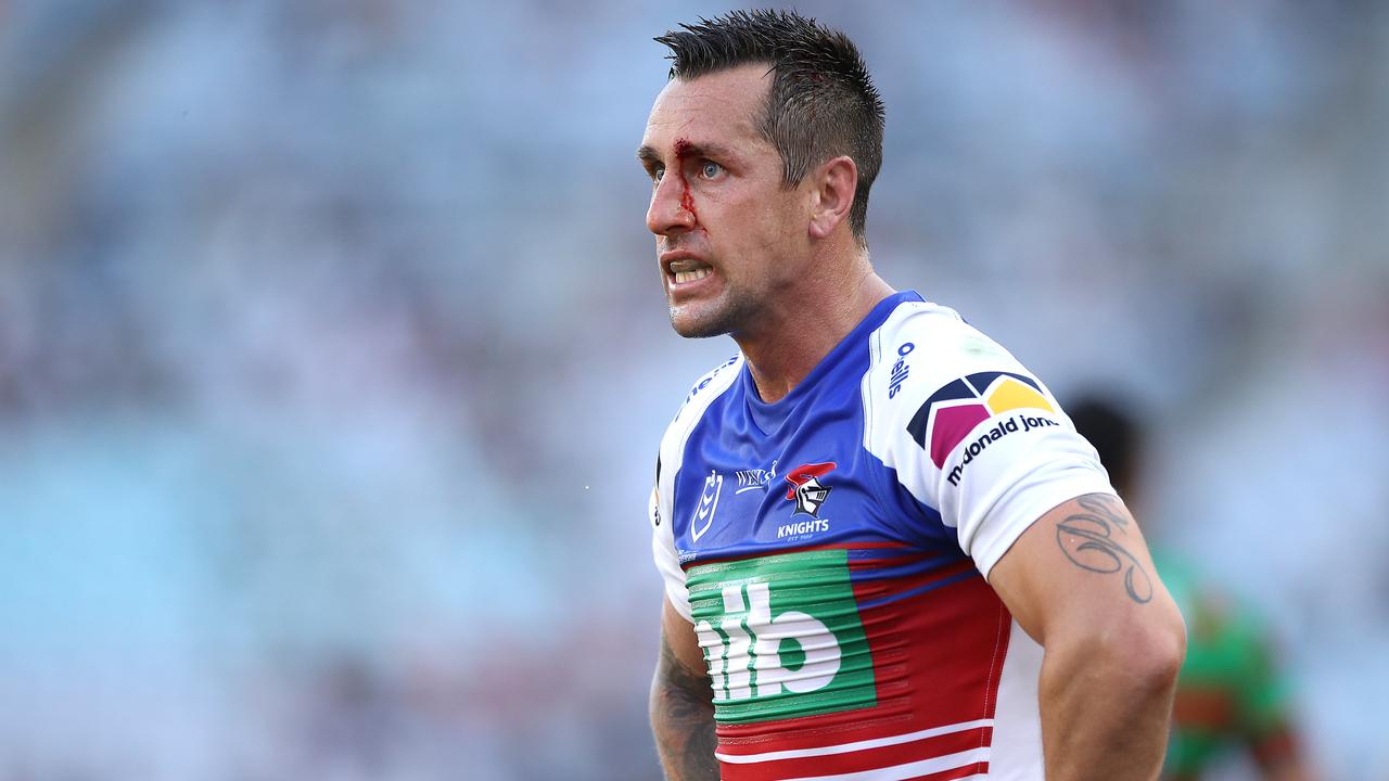 Mitchell Pearce is looking at a pay cut to stay at the Knights.
