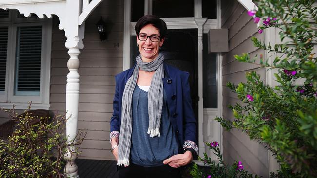 Commissioner for Children and Young People Liana Buchanan at her home. Picture: Rebecca Michael