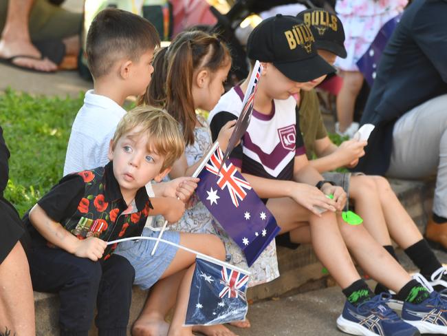 Anzac Day 2025. Strand parade in Townsville. Picture: Evan Morgan