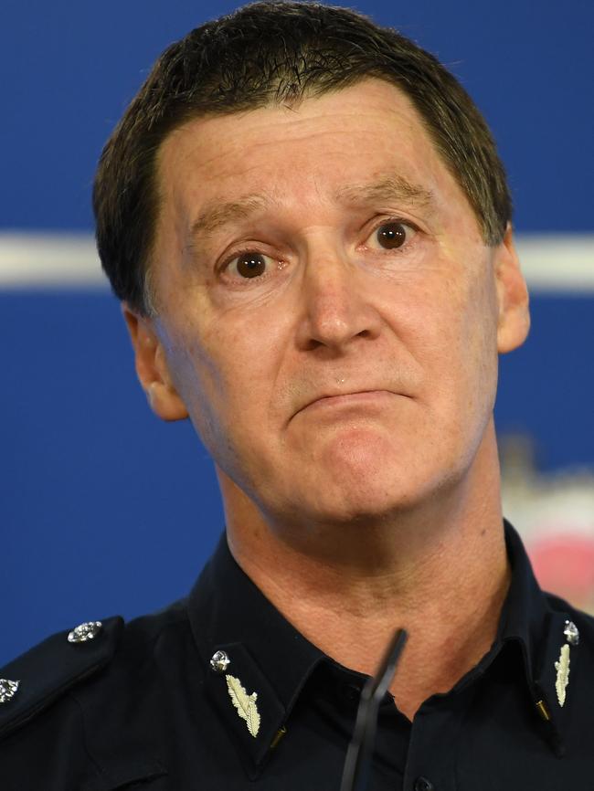 Victoria Police Deputy Commissioner Shane Patton says ‘we all make mistakes’. Picture: James Ross/AAP