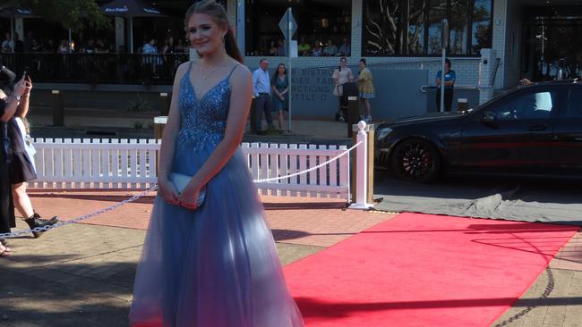 Urangan State High School students celebrating their formal.