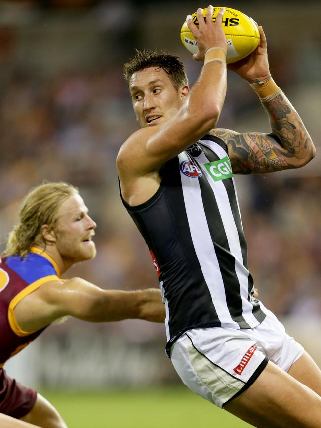 Jesse White in action for Collingwood. Picture: Darren England.