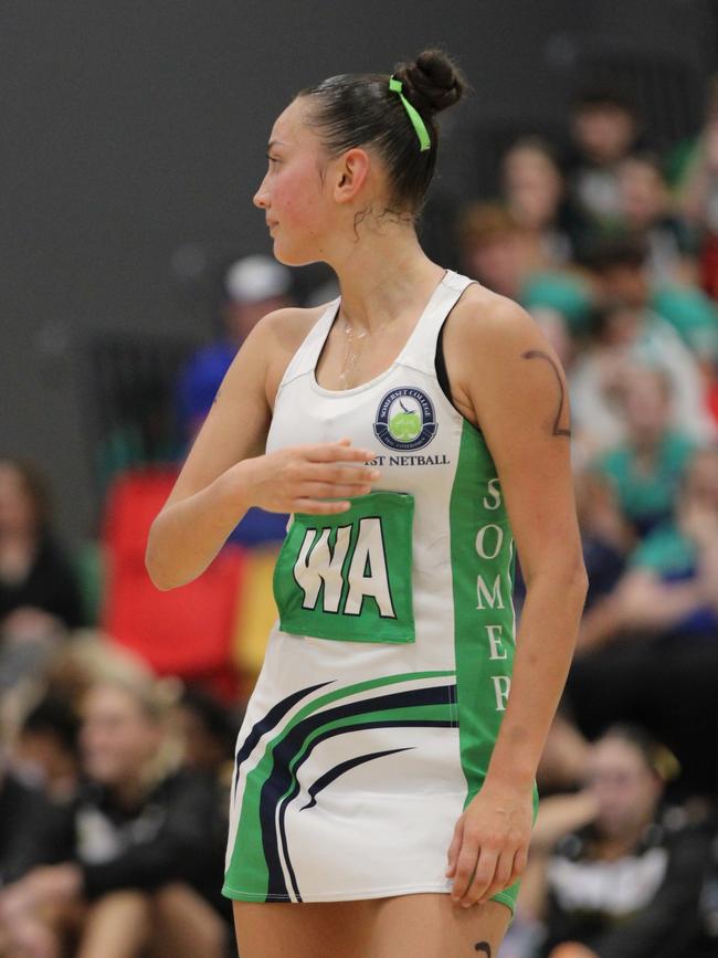 QISSN 2024 division one grand final - Canterbury College v Somerset College. Pictured: Ariana Ransfield