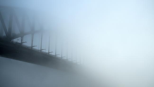 The Sydney Harbour Bridge.