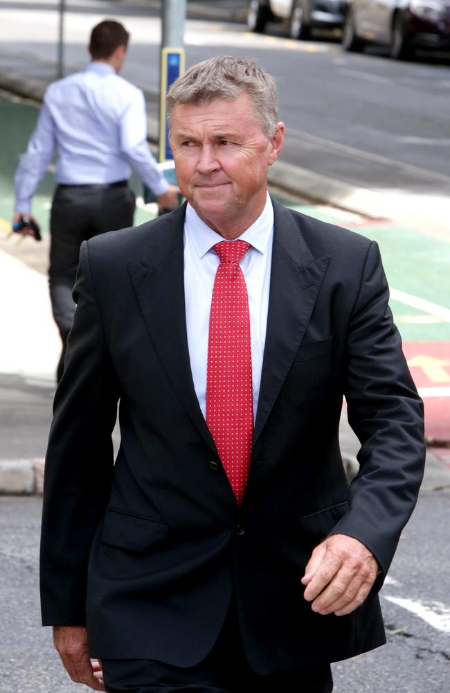 The court reimposed the maximum penalty of $306,000, which was ordered against the union after it was found liable for the conduct of former state president David Hanna (pictured). Picture: AAP Image/Steve Pohlner