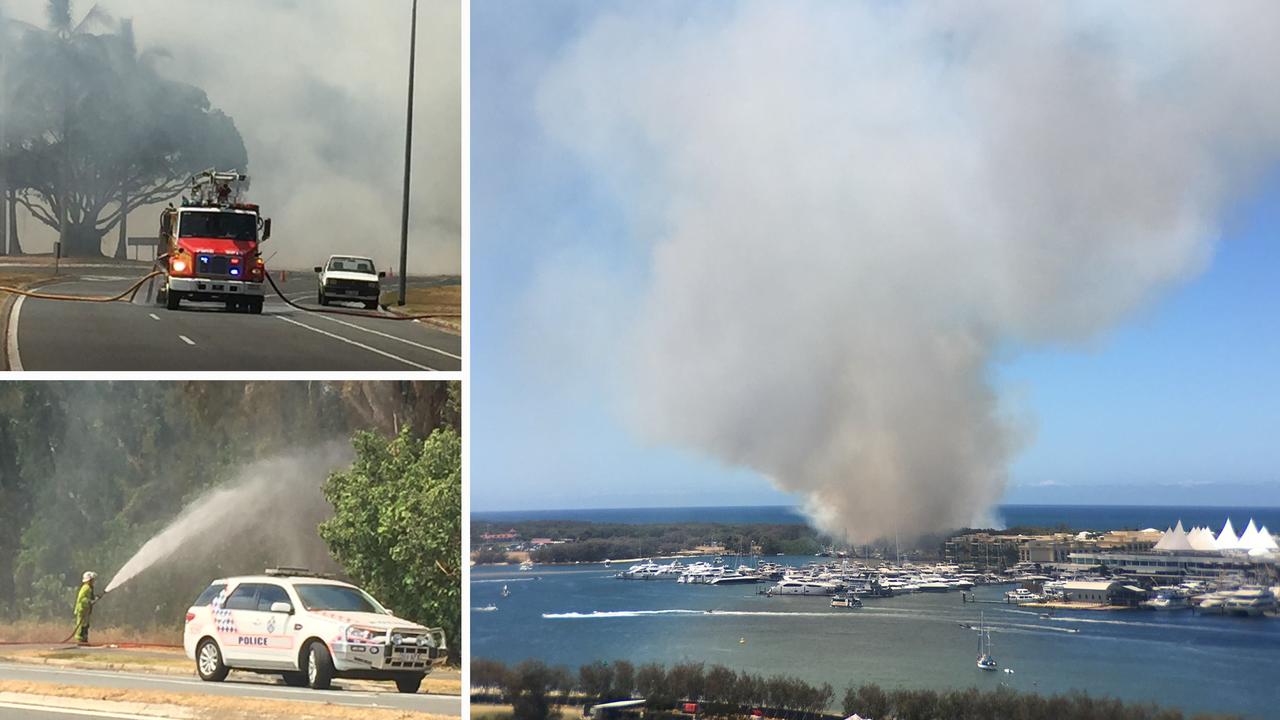 Gold Coast fire: Firefighters battle Spit blaze | Gold Coast Bulletin