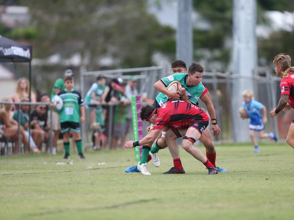 PBC Allygators vs. Colleges Knights. 20April 2024 Currumbin Picture by Richard Gosling