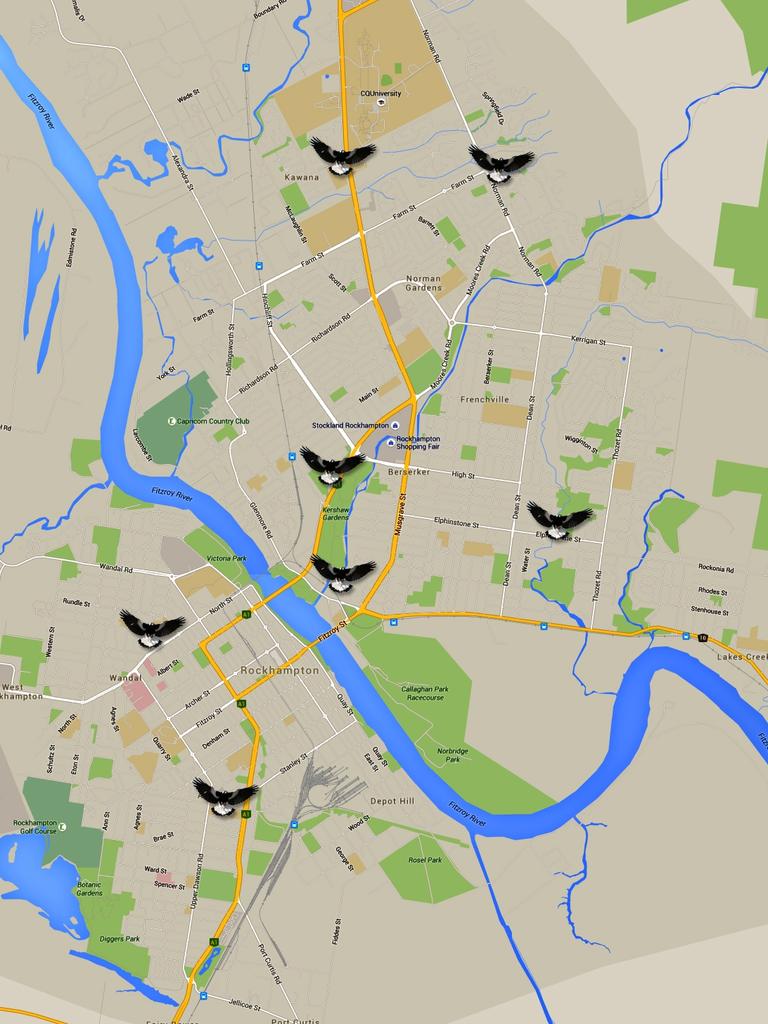 Magpie map