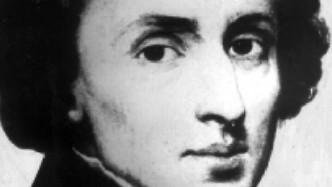 Frederic Chopin. Musical mood fits the autobiographical details.