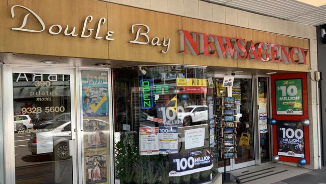 Double Bay Newsagency, which uploaded the CCTV footage to YouTube with a warning to fellow businesses to beware of fake cash. Picture: William Tyson