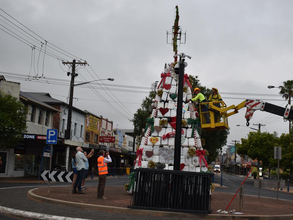 Photos of the 2020 Lismore Christmas Tree