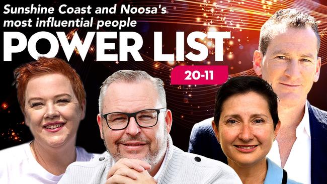 Power List: 20-11 of Sunshine Coast, Noosa’s most influential of 2022 revealed.