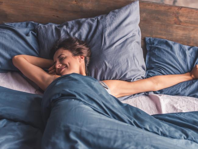 GCB Good Health Guide - generic woman sleeping in bed