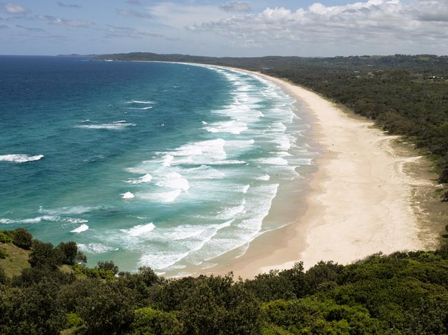 Australia, Queensland, New South Wales, landscape of Tallow Beach at Byron Bay.Escape 9 July 2023Take TourPhoto - Getty Images
