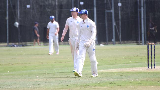Second grade club cricket finals action between Norths and Valley on Saturday March 16 2024.