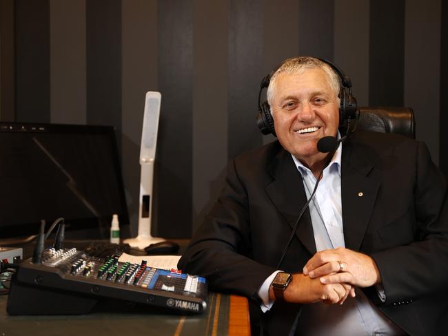 Ray Hadley has criticised Mr Perrottet’s handling of pandemic restrictions. Picture: Jonathan Ng