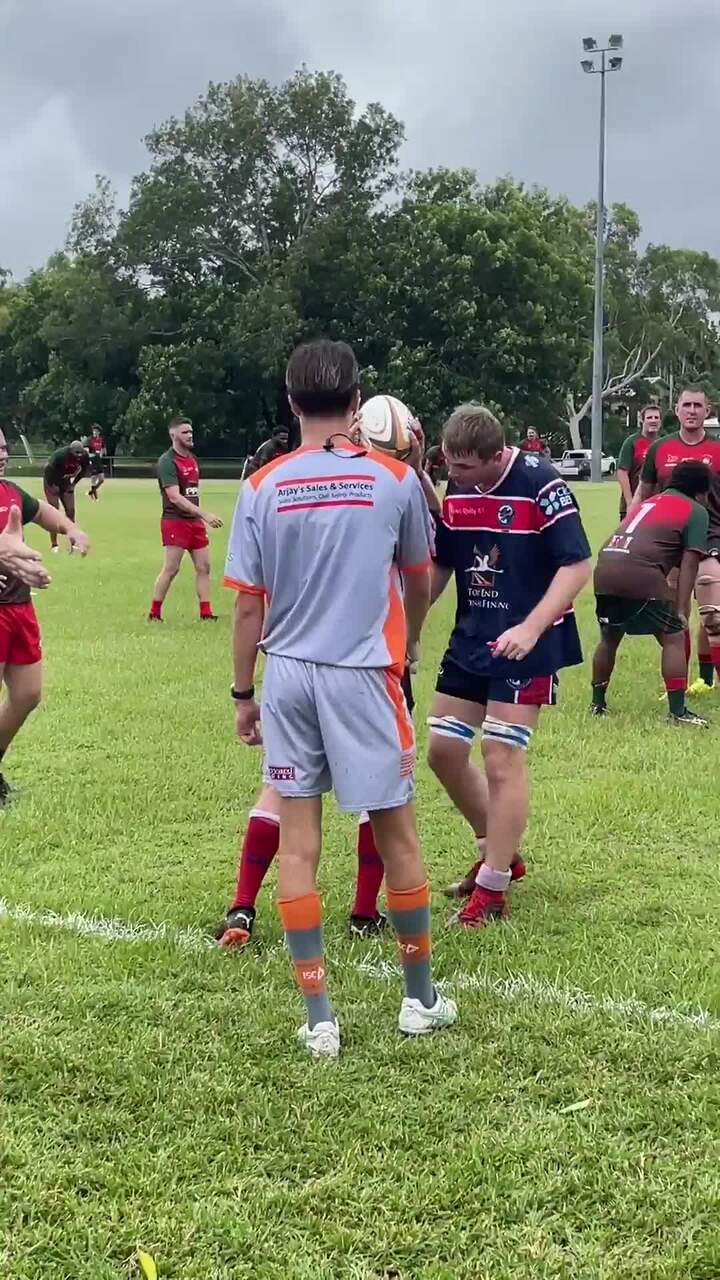 Dennis Bree and grandson Hamish play first game together