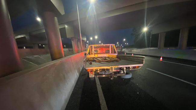 The scene of Neville Meikle’s fatal crash at Tanawha on May 14, 2022.