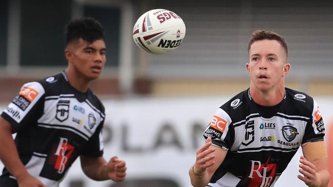 Tweed Heads half back Tom Weaver in action during the Queensland Rugby League Mal Meninga Cup clash between the Burleigh Bears V Tweed Heads Seagulls played at Pizzy Park, Miami, Picture: Scott Powick Newscorp