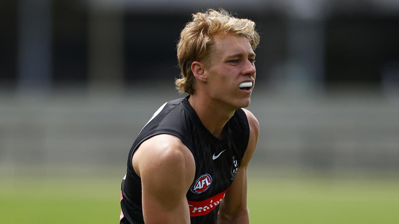 Will Finlay Macrae be the player to step up after Taylor Adams left Collingwood? Picture: Daniel Pockett/Getty Images