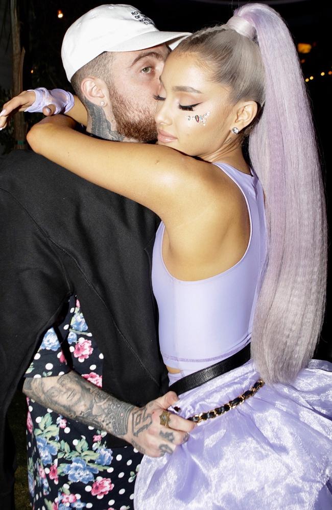 Ariana Grande and Mac Miller dated for two years