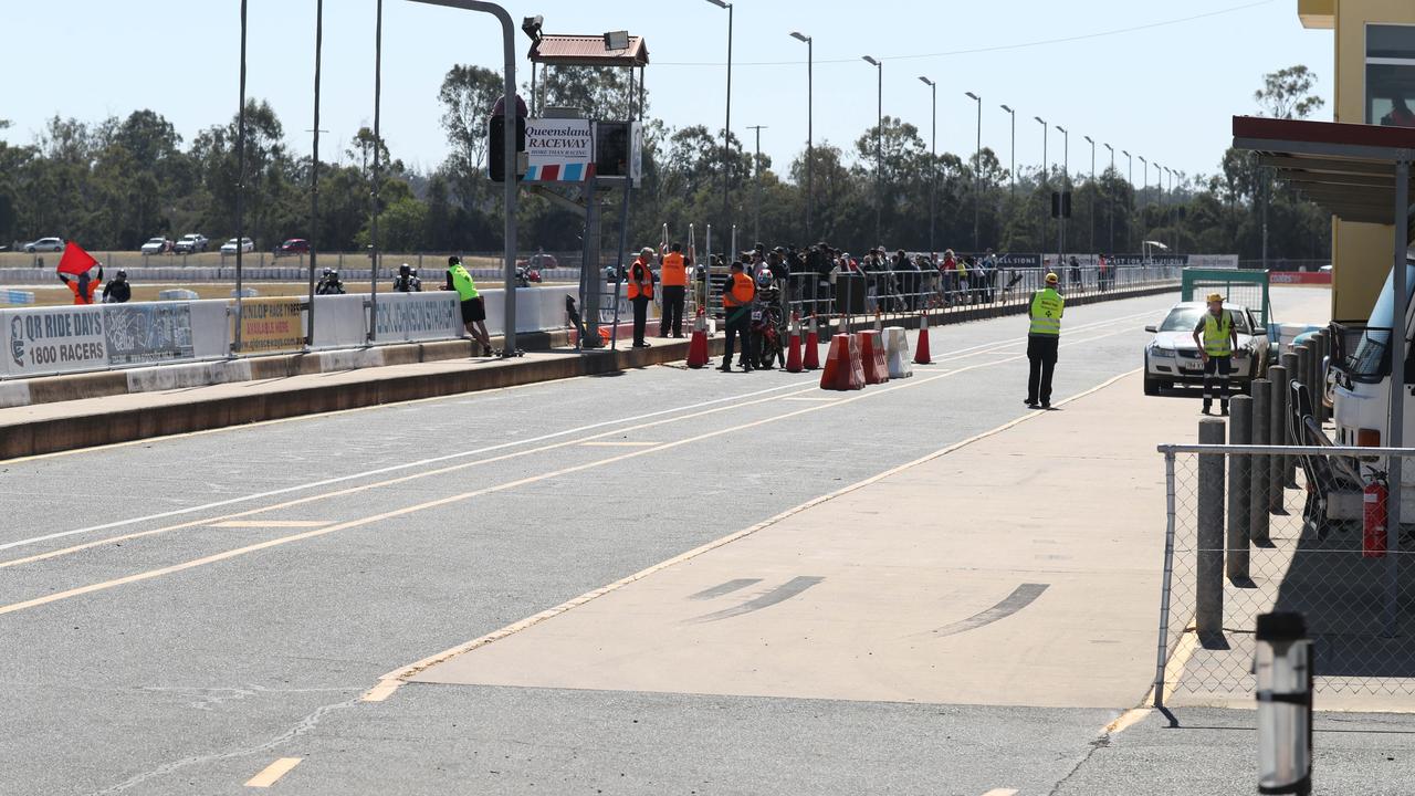 Man fighting for life after crash at Qld racetrack