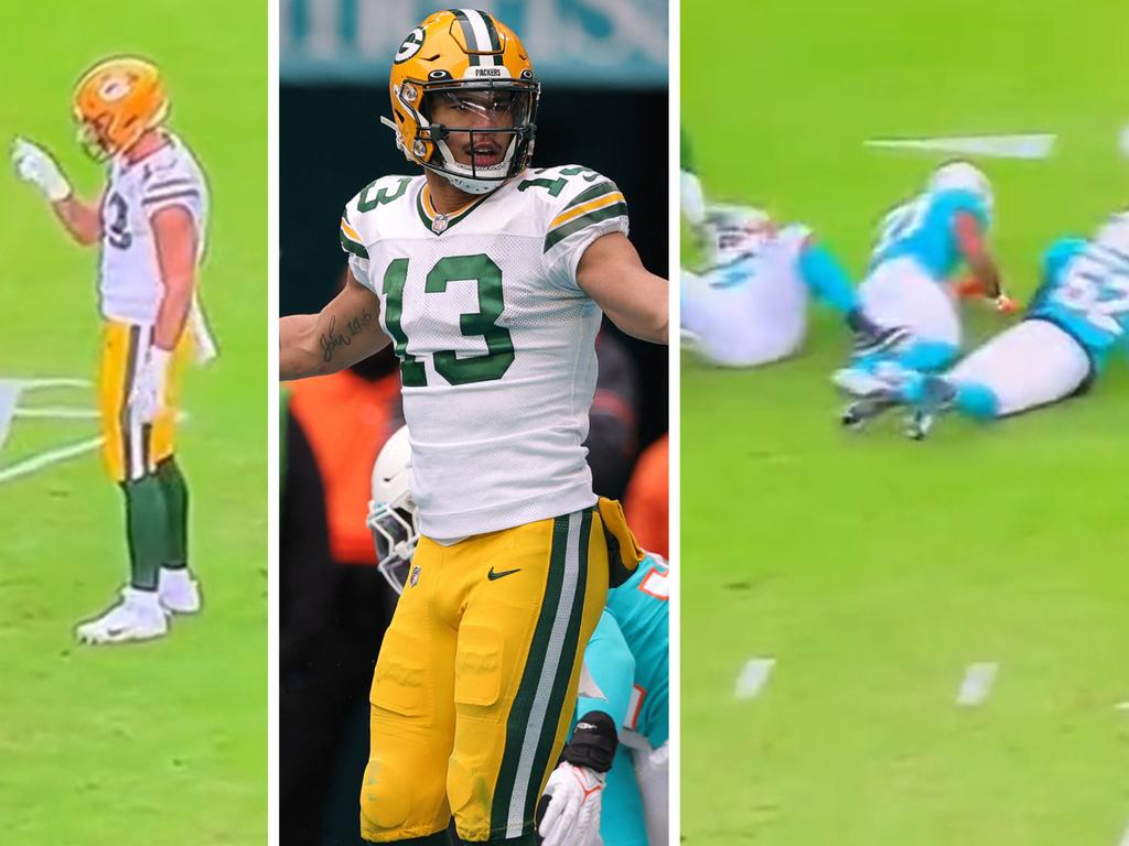 Packers WR Allen Lazard Discusses Taunting Fine vs. Dolphins