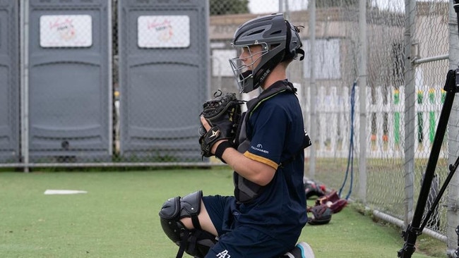 Star SA catcher Brady Smith. Picture: Adelaide Giants