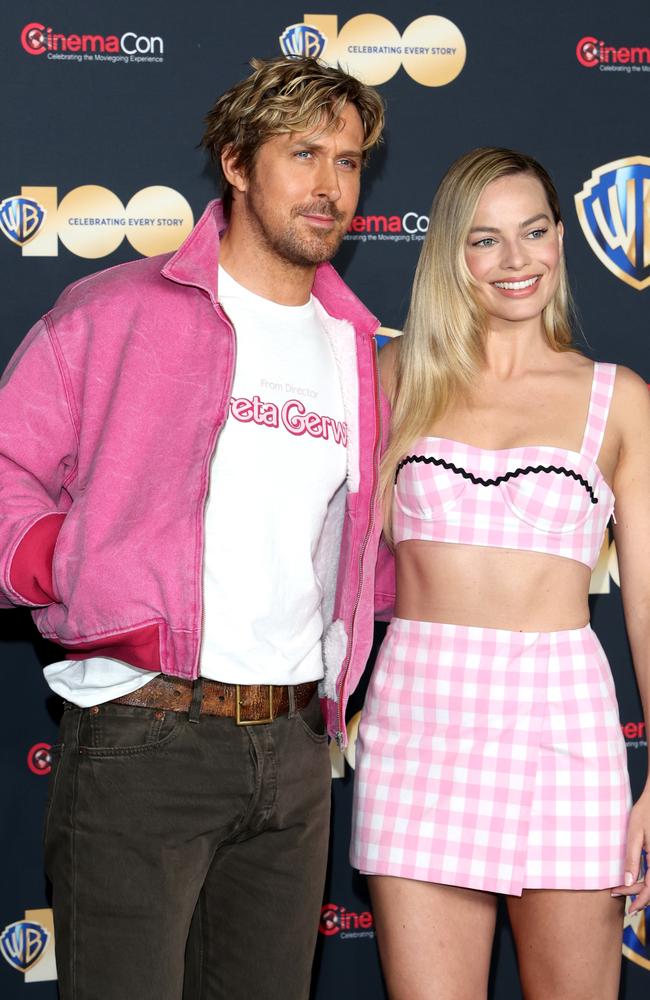 Ryan Gosling and Margot Robbie are set to appear in Barbie. Picture: Gabe Ginsberg/Getty Images