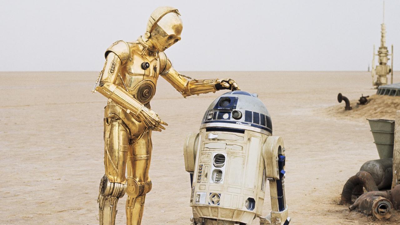 R2D2 and C3PO on Tatooine. Picture: file image