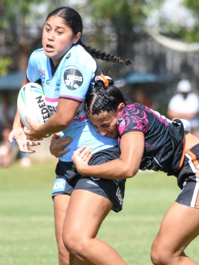 Harmony Crichton in the Tarsha Gale Cup.