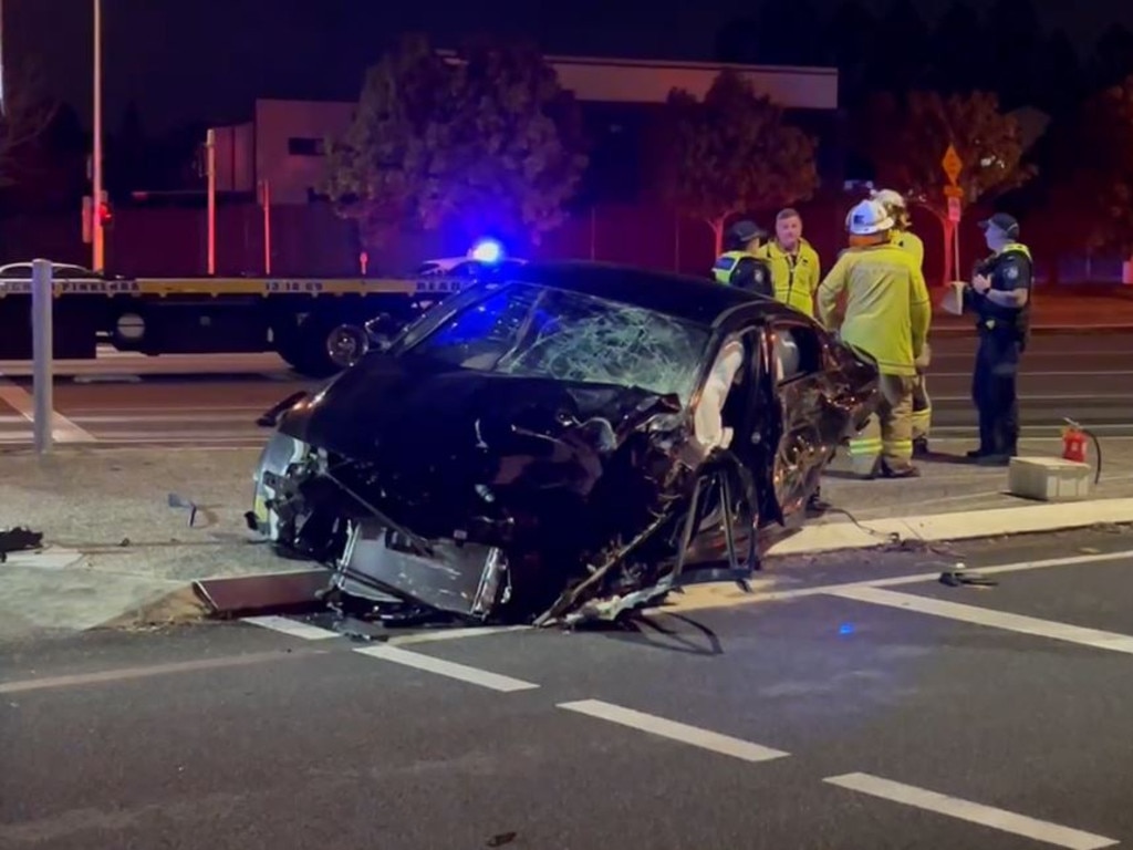 It’s alleged the injured teen was a passenger in a stolen black Hyundai I30 when it was travelling north on Beckett Rd at Bridgeman Downs. Picture: Brisbane Incident Alerts