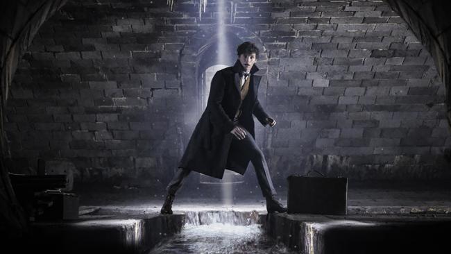 Redmayne as Newt in a scene from the fantasy adventure film Fantastic Beasts: The Crimes of Grindelwald. Picture: Jaap Buitendijk