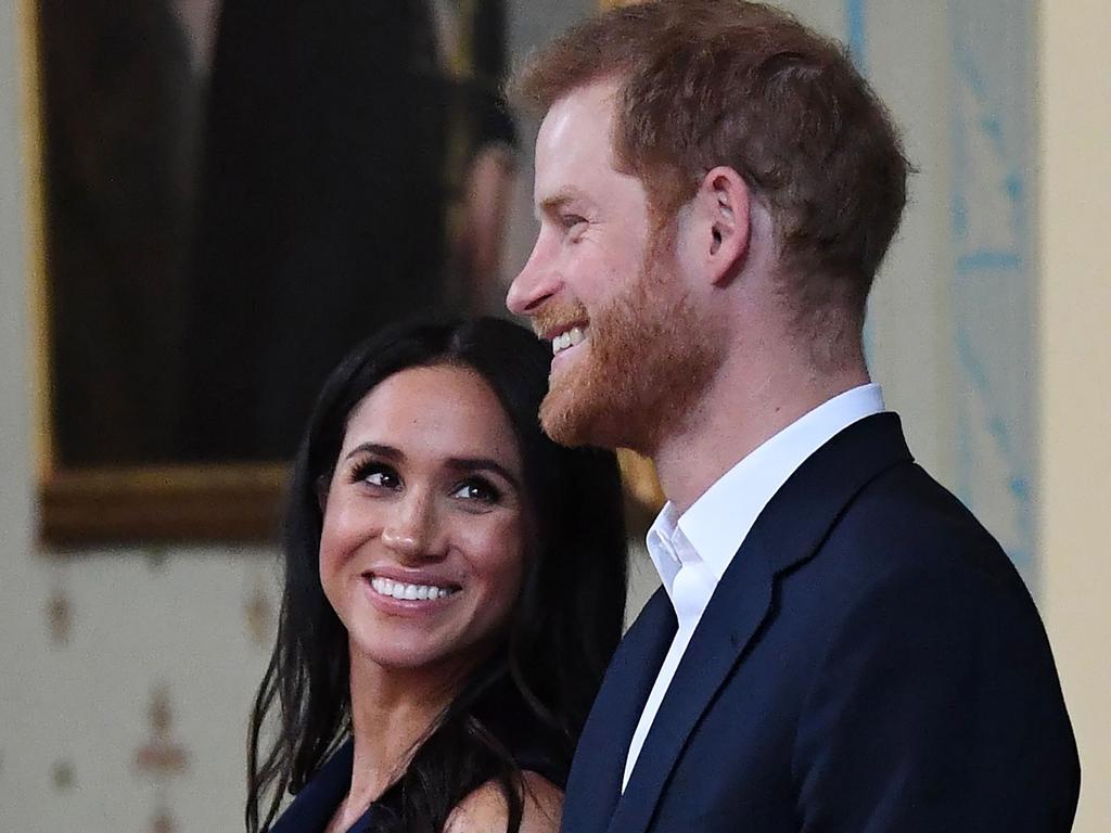 Meghan and Harry, pictured during their Melbourne visit, have struck up a  close friendship with the Clooneys.