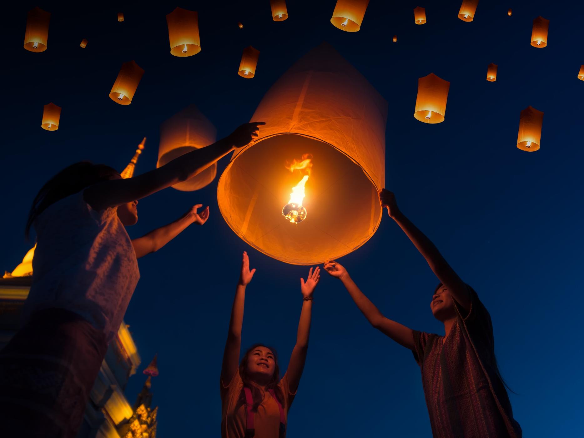 Strike a light at Chiang Mai's lantern festival | The Australian