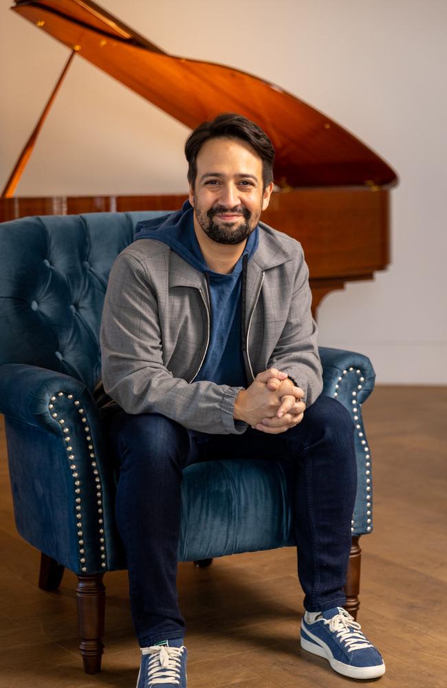 Lin-Manuel Miranda in Brisbane. Picture: Sarah Marshall