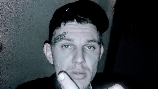 Woonona man Jarred Short said he “needs” to get his face tattoo removed. Picture: Facebook