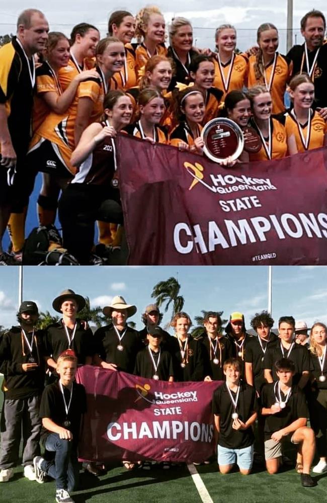 Sunshine Coast mens and women‘s teams took out the U18 State Championships in Townsville and Rockhampton this week.