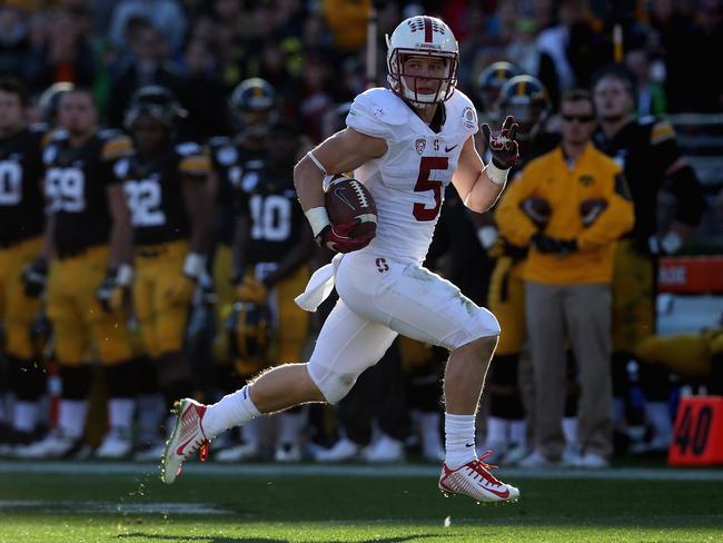 Christian McCaffrey can’t believe nobody watched his 75-yard touchdown.