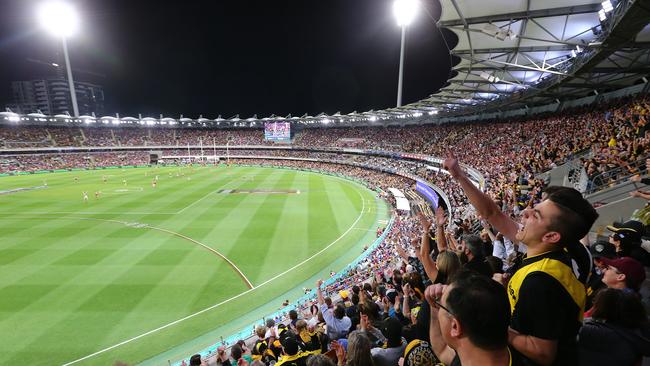 There was plenty of support for the Tigers on Saturday. Pic: Getty Images