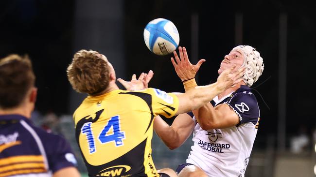 The Western Force and the ACT Brumbies combined for 12 tries in their 97-point thriller