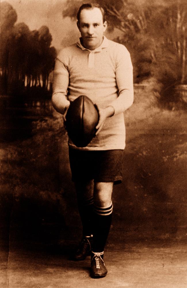 Herbert Henry "Dally" Messenger circa 1908. Picture: Ian Collis.