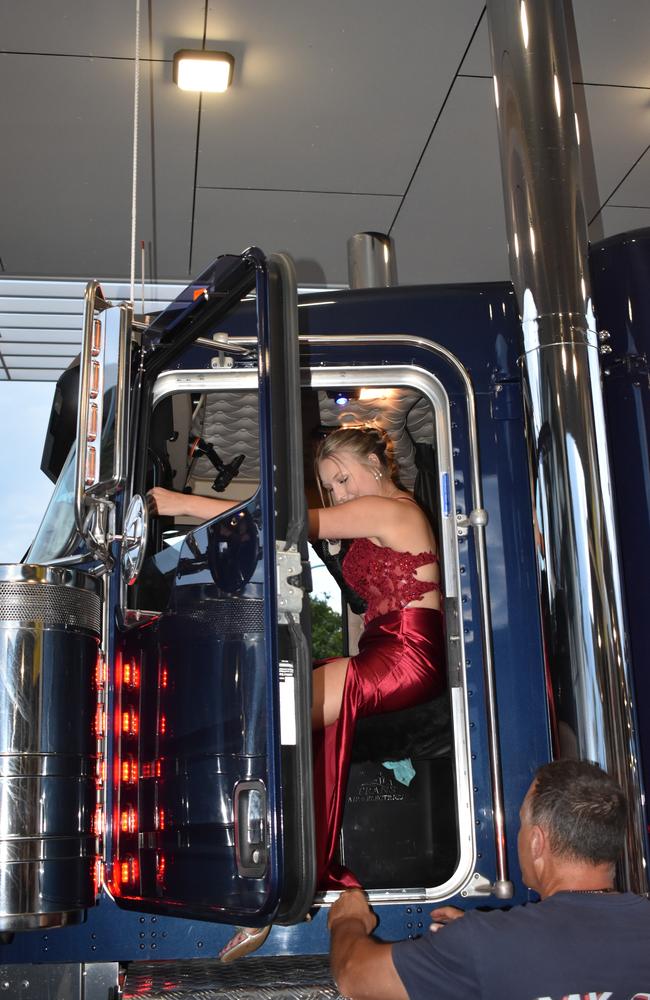 Students at the 2024 Nambour Christian College formal.